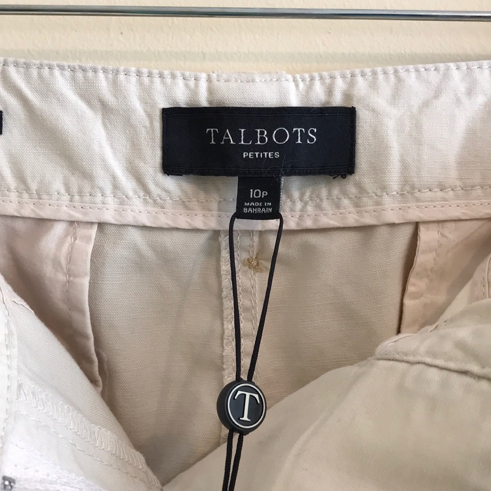 SALE!!!  NWT Talbots Heritage Fit Crop Pant - Picture 5 of 8